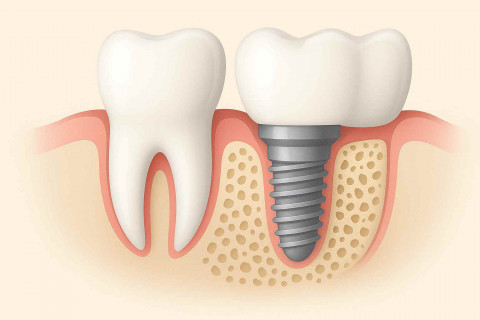 Phẫu thuật ghép xương nhân tạo để cấy ghép implant Phẫu thuật ghép xương nhân tạo để cấy ghép implant