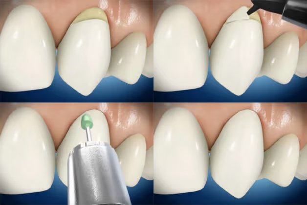 Phục hồi cổ răng bằng Composite