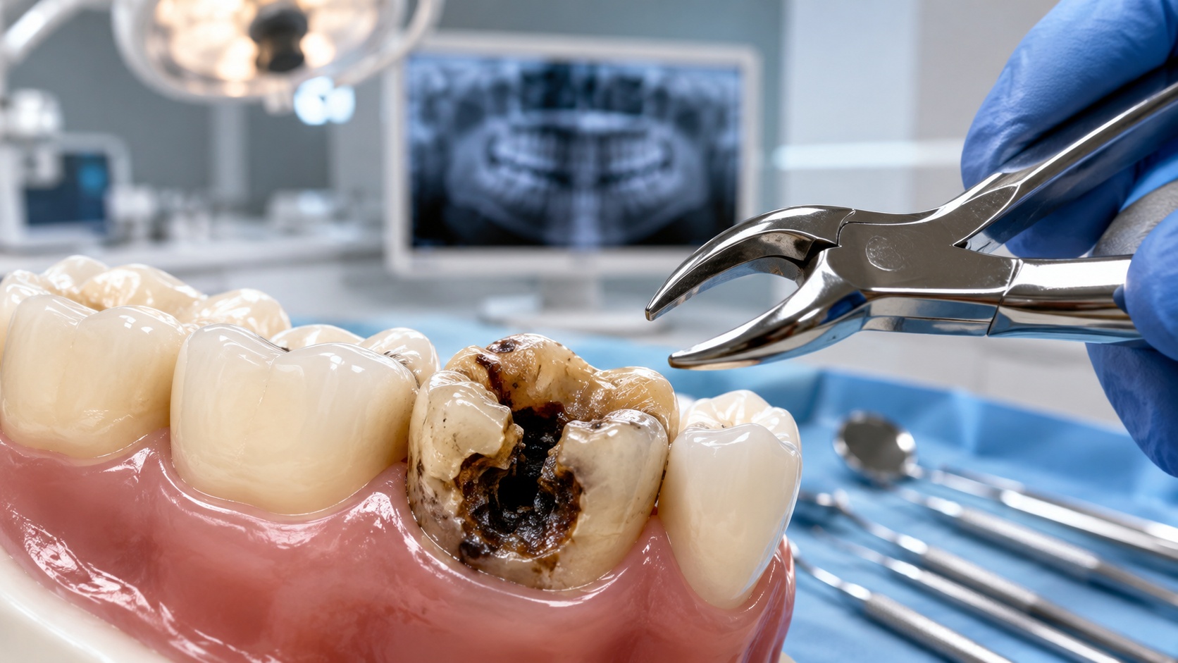 6 nguyên nhân cần biết về nhổ răng bị sâu tại nha khoa Linh Đàm trước khi lựa chọn