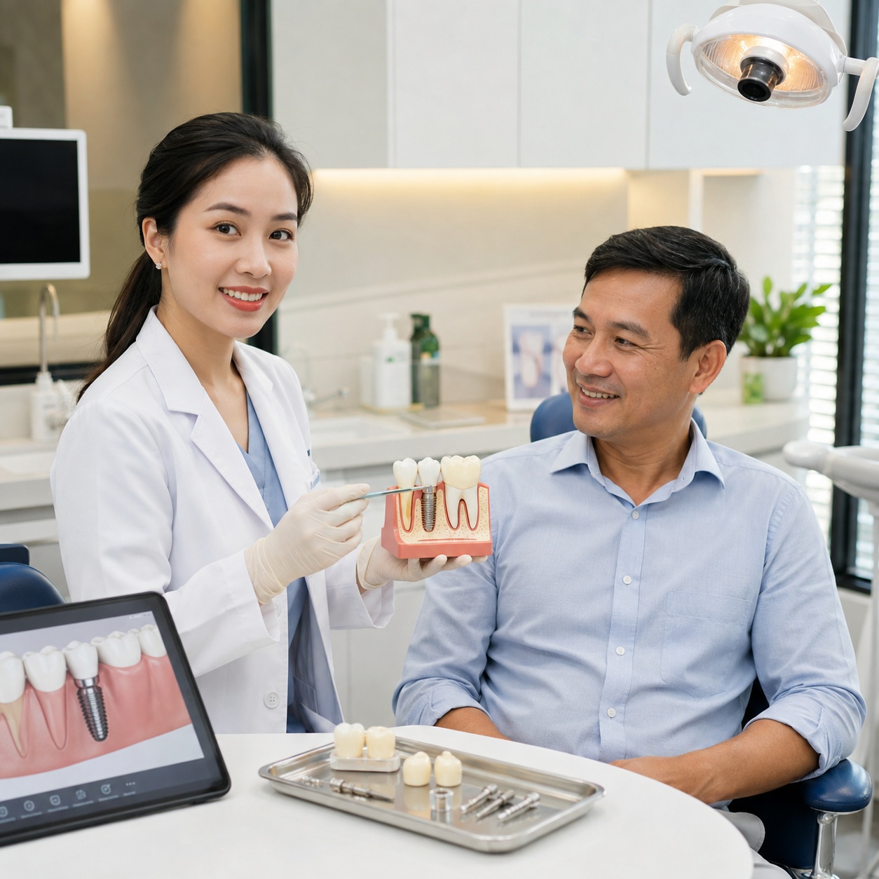 Cấy ghép Implant chắc khỏe
