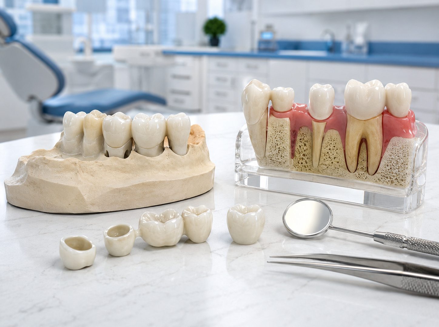 Bạn có biết 3 yếu tố chính ảnh hưởng đến thành phần cầu răng sứ khi chăm sóc răng