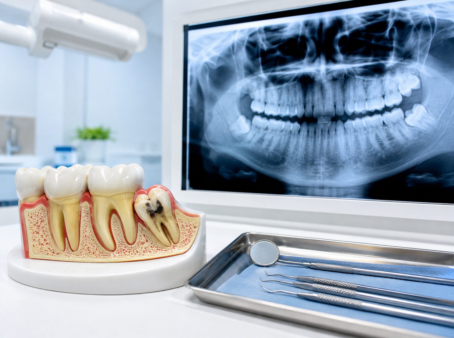 Bạn có biết 9 rủi ro chính ảnh hưởng đến nhổ răng sâu số 8 khi chăm sóc răng
