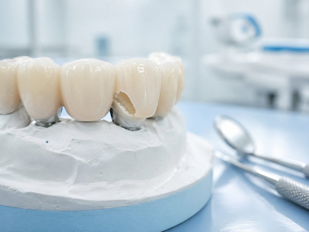 Bạn có biết 8 rủi ro chính ảnh hưởng đến cầu răng sứ bị mẻ khi chăm sóc răng