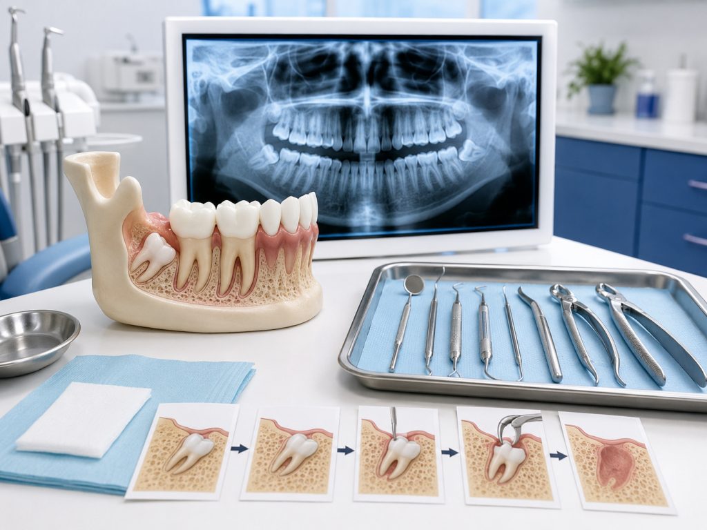 Sự thật về quá trình nhổ răng khôn qua 4 phân tích tiến trình theo tư vấn chuyên môn