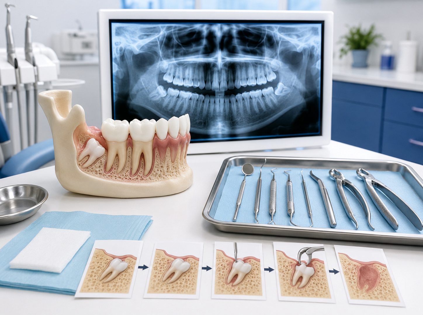 Sự thật về quá trình nhổ răng khôn qua 4 phân tích tiến trình theo tư vấn chuyên môn